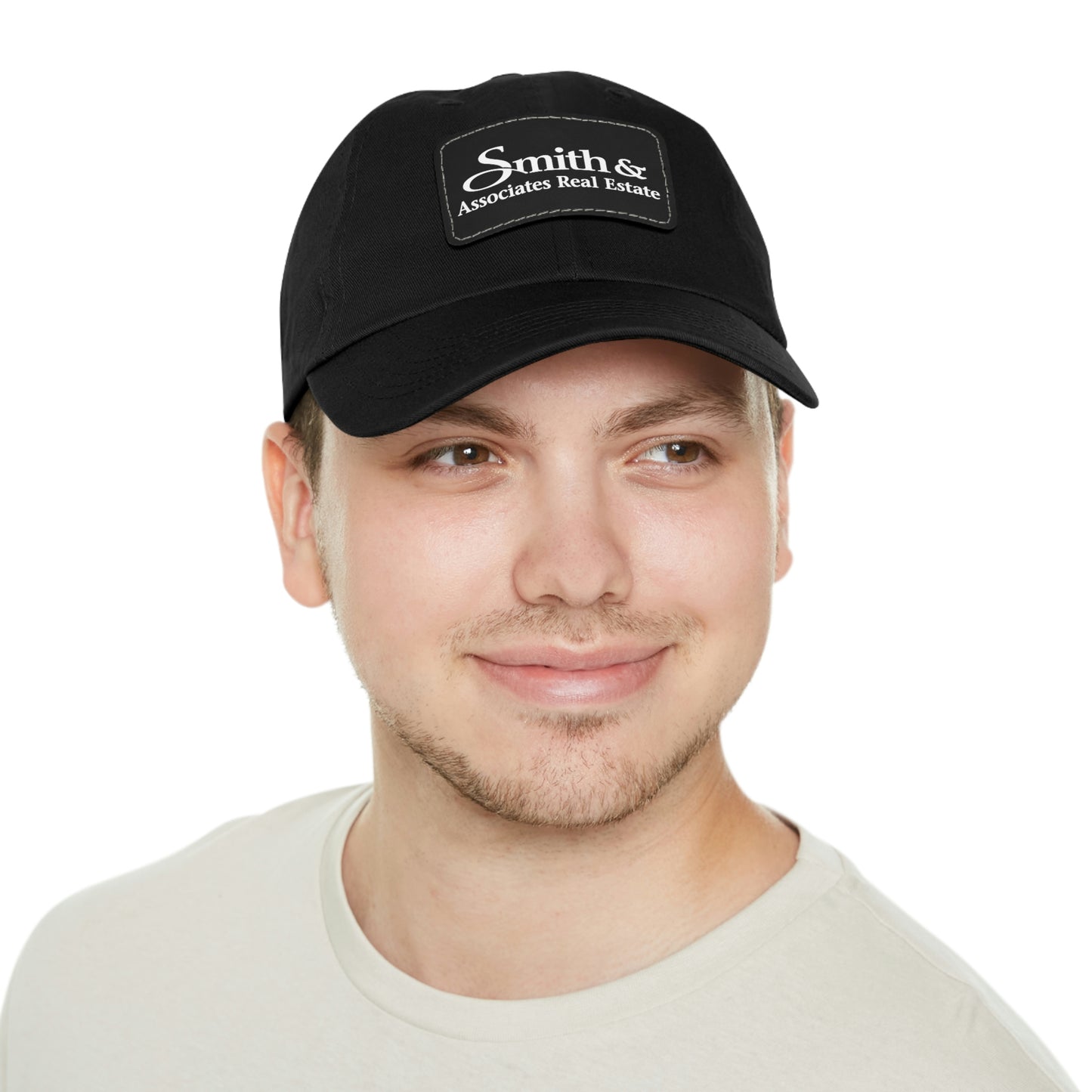 Smith & Associates Dad Hat with Leather Patch