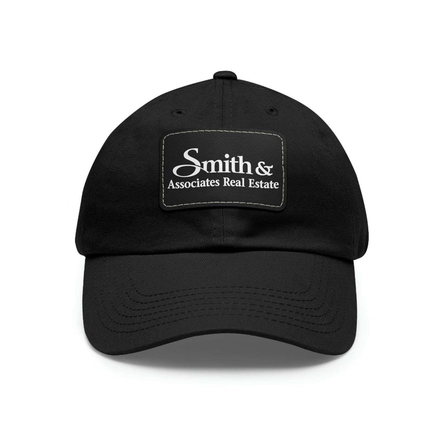 Smith & Associates Dad Hat with Leather Patch