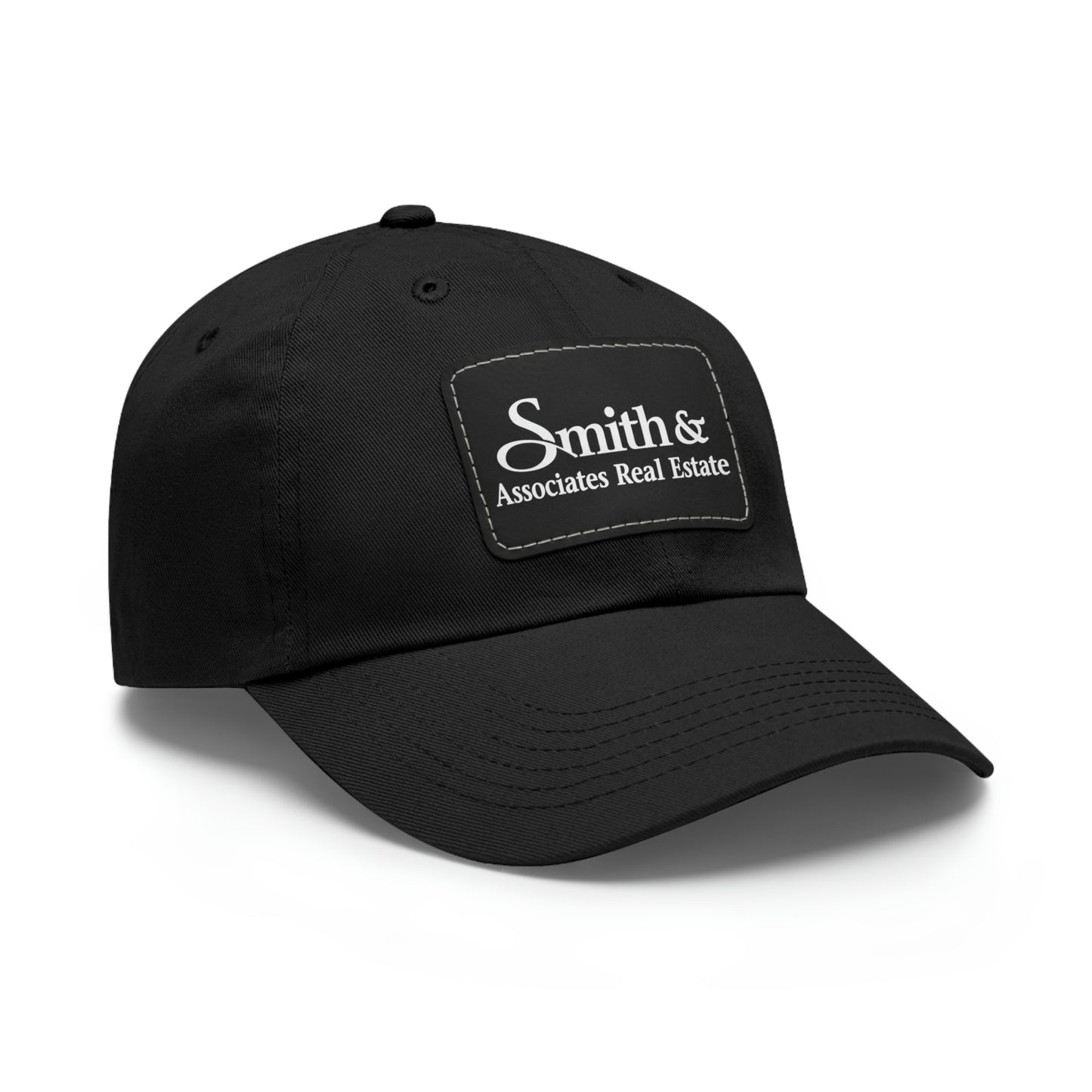 Smith & Associates Dad Hat with Leather Patch