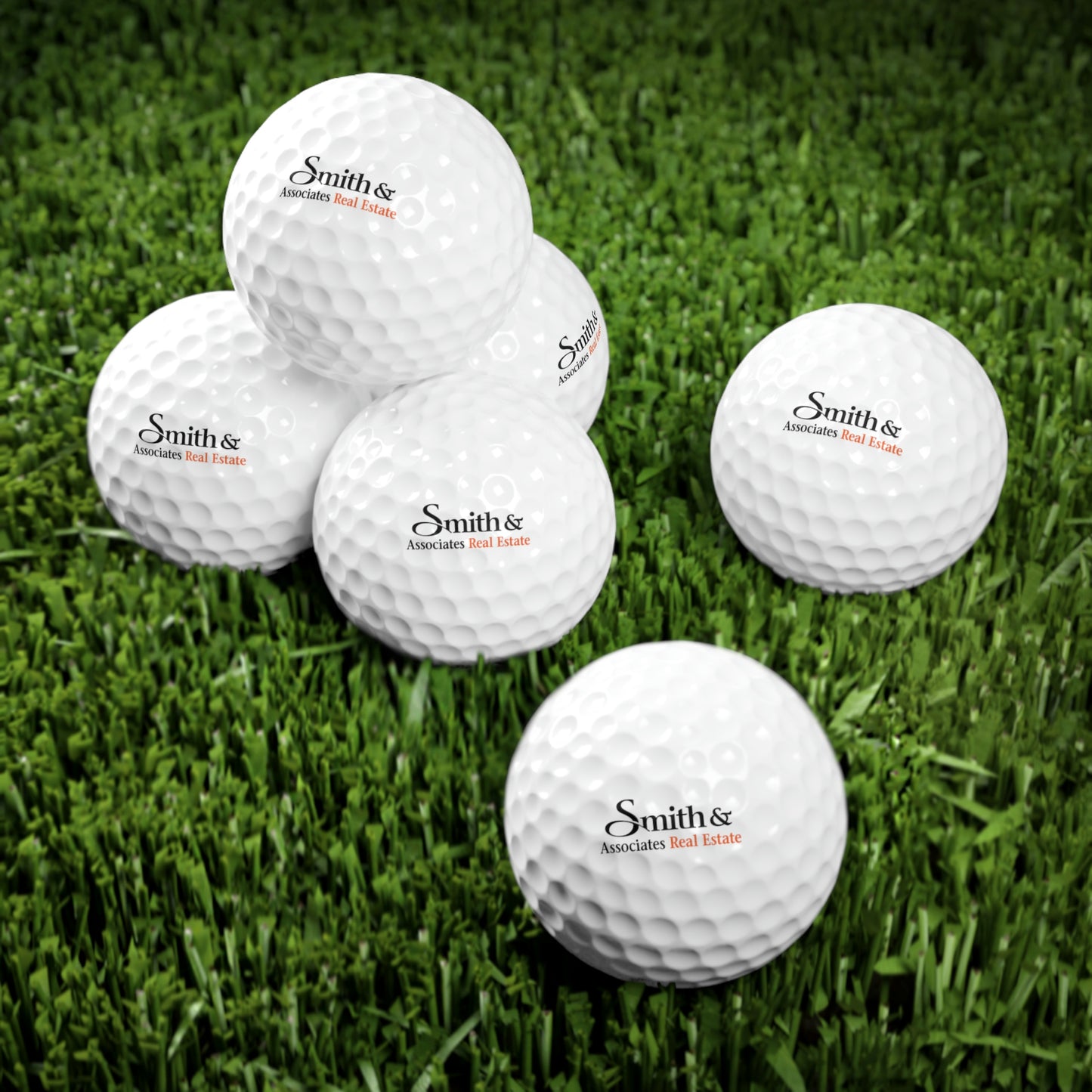 Smith & Associates Golf Balls, 6pcs