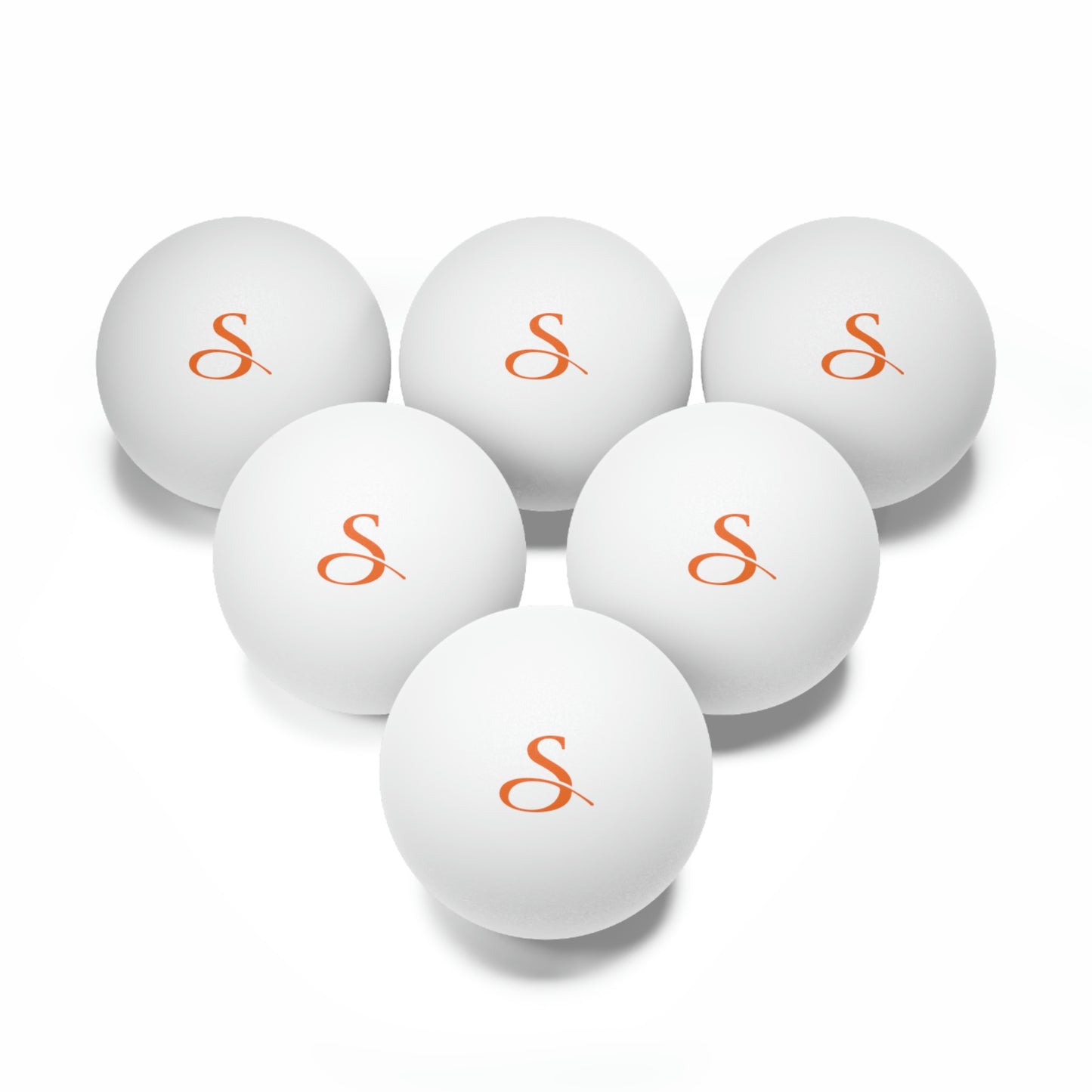 Smith & Associates Ping Pong Balls, 6 pcs